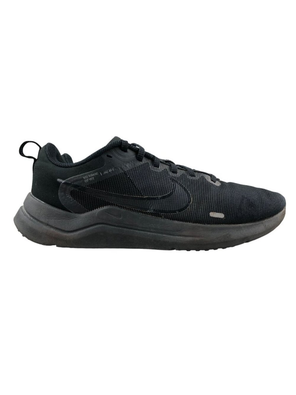 Nike Men's Size 8 Downshifter Black Particle Grey Road Running Shoes DD9293-002